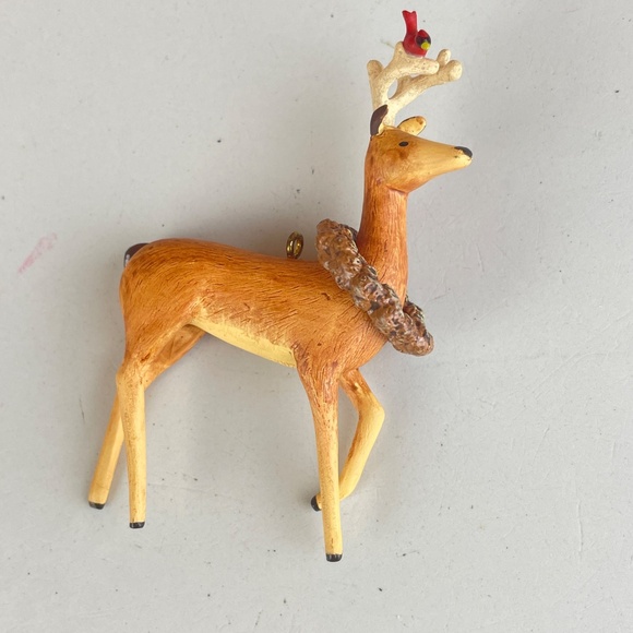 Vintage Hallmark Keepsake Christmas Ornament Peaceful Animals Reindeer 2007 - Picture 4 of 4